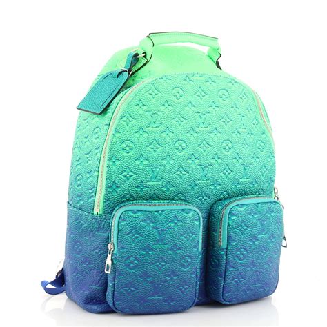 blue louis vuitton bags|blue Louis Vuitton backpack.